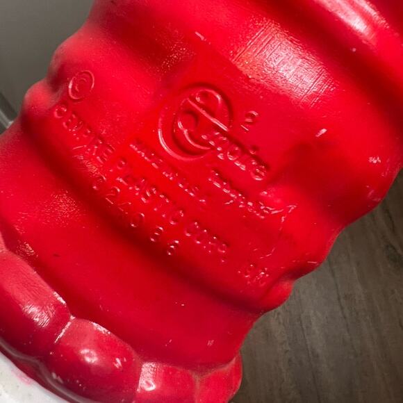 Vtg Empire Blow Mold Noel Red Candlestick Christmas 26" Lighted NEW Cord 1970 - Picture 4 of 5